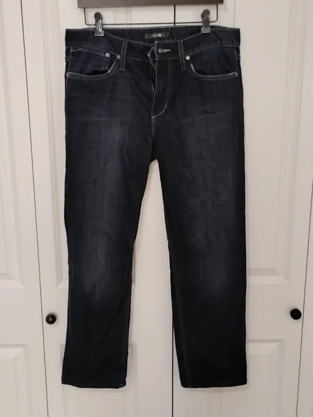 Joe's Women's Dark Blue The Classic Denim Dark Wash Straight Leg Jeans Size 33